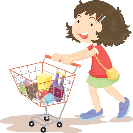 Four comical fish with attitudeのイラスト素材