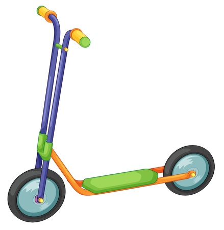 Illustration of  bikeのイラスト素材
