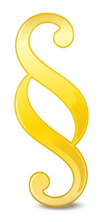 Illustration of a paragraph symbolのイラスト素材