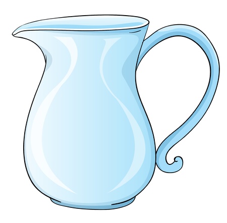 Illustration of a glass jugのイラスト素材
