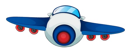 illustration of a aircraft on a white backgroundのイラスト素材