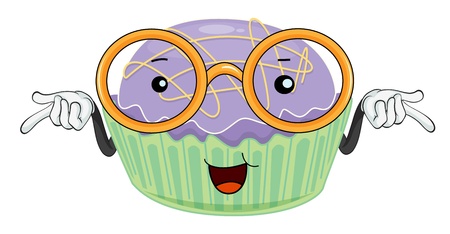 illustration of cake on a white backgroundのイラスト素材