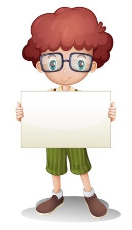 illustration of a boy on a white backgroundのイラスト素材