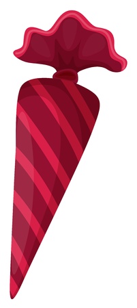 illustration of a candy sweet on a white backgroundのイラスト素材