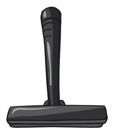 Illusration of a bathroom cleaner on a white backgroundのイラスト素材