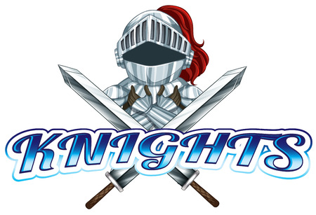 Knights theme for sport teamのイラスト素材