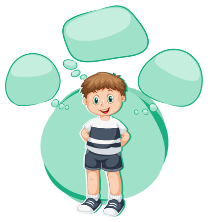 Ocean scene with sea lion and seal cartoon character illustrationのイラスト素材