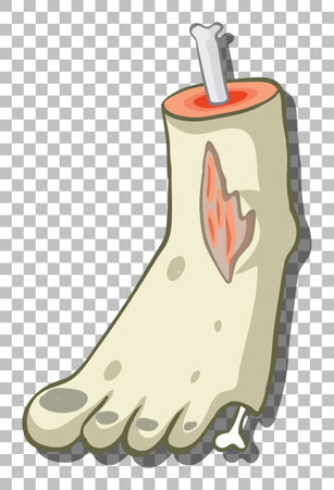 A girl using laptop cartoon illustrationのイラスト素材