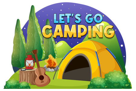 Luxury spa poster template design illustrationのイラスト素材