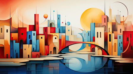 Architectural abstract backgroundの素材