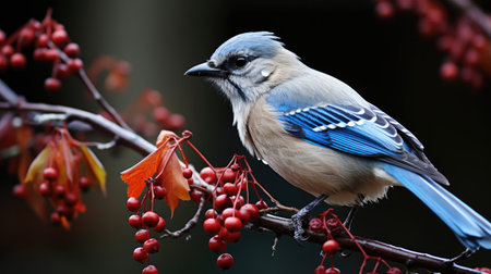 A domestic ferret photographed in a studio against a white background.の素材