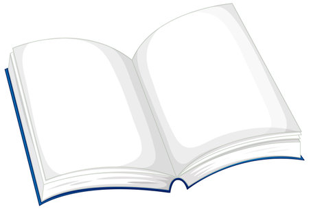 Vector image of an open bookのイラスト素材