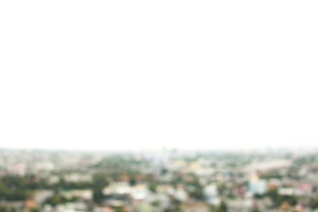Cityscape from higher place, blurry image used for background.の写真素材