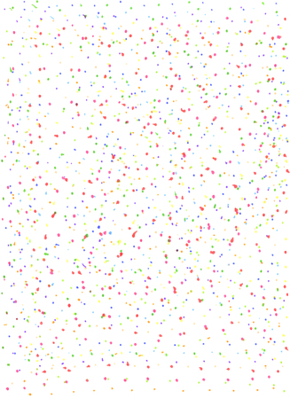 Point of pink, green, purple, red, orange, yellow felt-tip pen background texture on a white backgroundのイラスト素材
