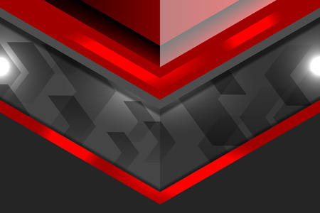 template geometric red grey background, Illustrationのイラスト素材