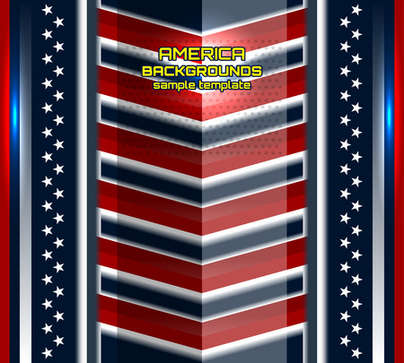 american backgrounds independence, vector illustrationのイラスト素材