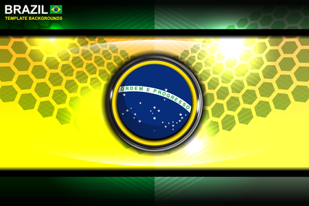 brazil abstract modern backgrounds, vector illustrationのイラスト素材