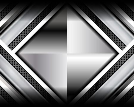 elegant metallic backgrounds with colorful, Vector Illustrationのイラスト素材