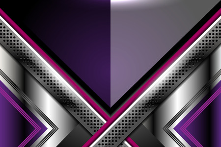 abstract background with violet metallic designs, Vector Illustrationのイラスト素材