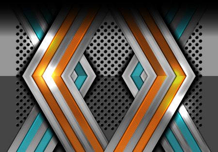 abstract metal texture background, Vector Illustrationのイラスト素材