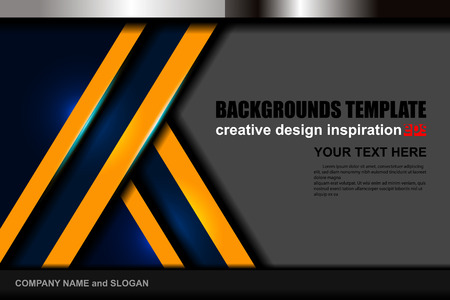 Business Geometric Abstract Backgrounds, vector illustrationのイラスト素材