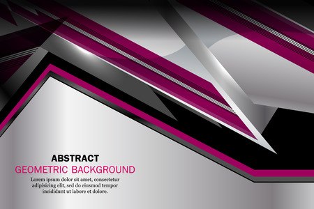 violet background abstract geometric, Vector Illustrationのイラスト素材