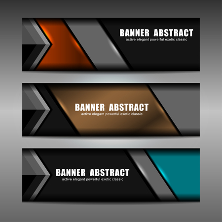 Business Banners Template Design, vector illustrationのイラスト素材