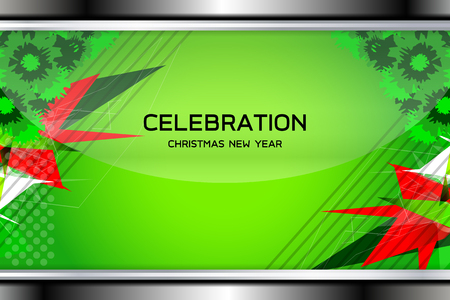 Christmas and New Year banners background design, vector illustrationのイラスト素材