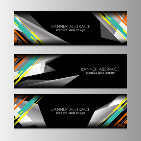 Business Banners Template Design, vector illustrationのイラスト素材