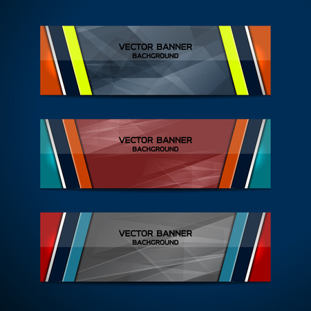 Business Banners Background Design, vector illustrationのイラスト素材