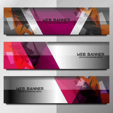 Business Banners Template Design, vector illustrationのイラスト素材