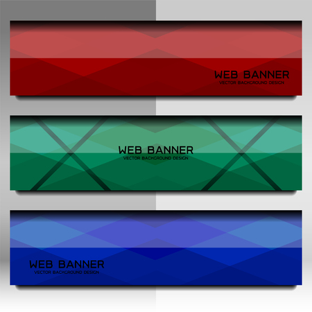 Business Banners Template Design, vector illustrationのイラスト素材
