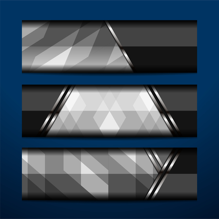 Business Banners Template Design, vector illustrationのイラスト素材