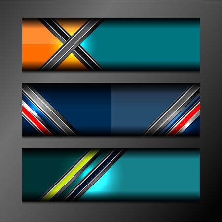 Business Banners Template Design, vector illustrationのイラスト素材