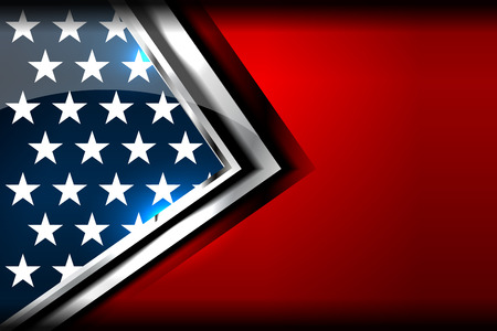american flag color backgrounds, vector illustrationのイラスト素材