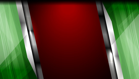 United Arab Emirates Flag Color Backgrounds, vector illustrationのイラスト素材