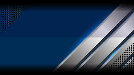 blue abstract metal background, Vector Illustrationのイラスト素材