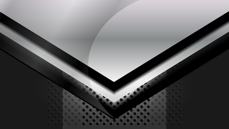 abstract metal background, Vector Illustrationのイラスト素材