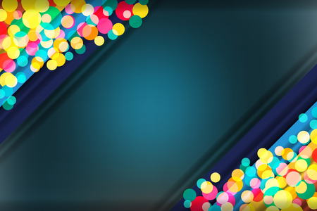 Vector illustration of Abstract Stripes Background with squares for business banner, poster, cover and advertising web designのイラスト素材