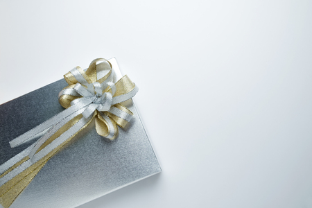 gift box on white backgroundの写真素材
