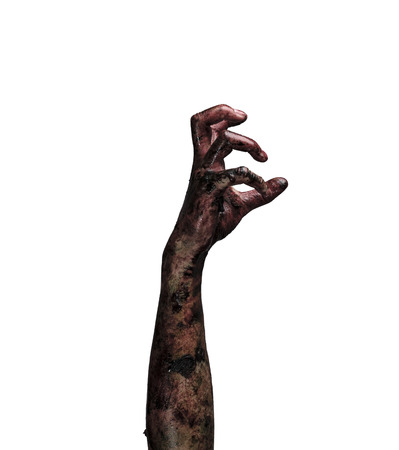 Blood  zombie hands,  zombie theme, halloween themeの写真素材