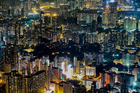 Hong Kong, China - FEB 10, 2017: This is actually a combined building of Montane Mansion, Yick Cheong Buildingのeditorial素材