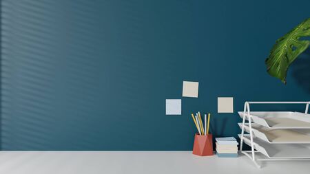 Workspace home office desk supplies on office workplace.の写真素材