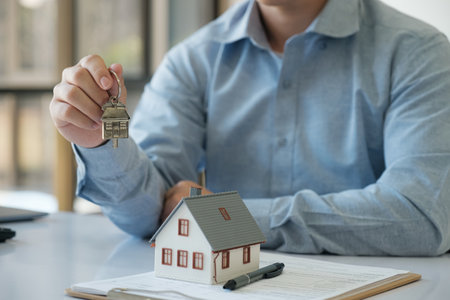 Business and investment in housing, real estate, savingsの写真素材