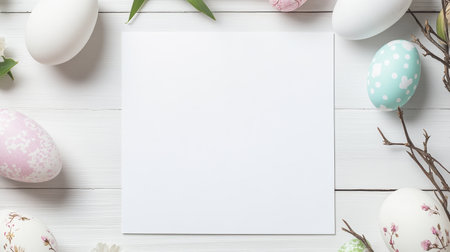 White piece of paper with a bunch of eggs on itの写真素材