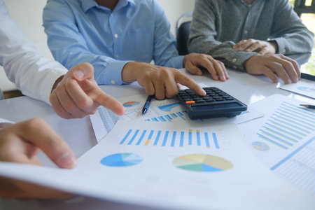Business Corporate Management Planning Team Conceptの写真素材