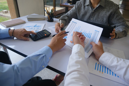 Business Corporate Management Planning Team Conceptの写真素材