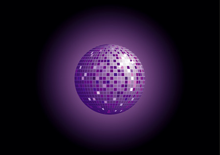disco ballのイラスト素材