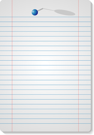 Note paper. Vectorのイラスト素材