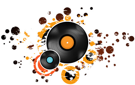 music backgroundのイラスト素材